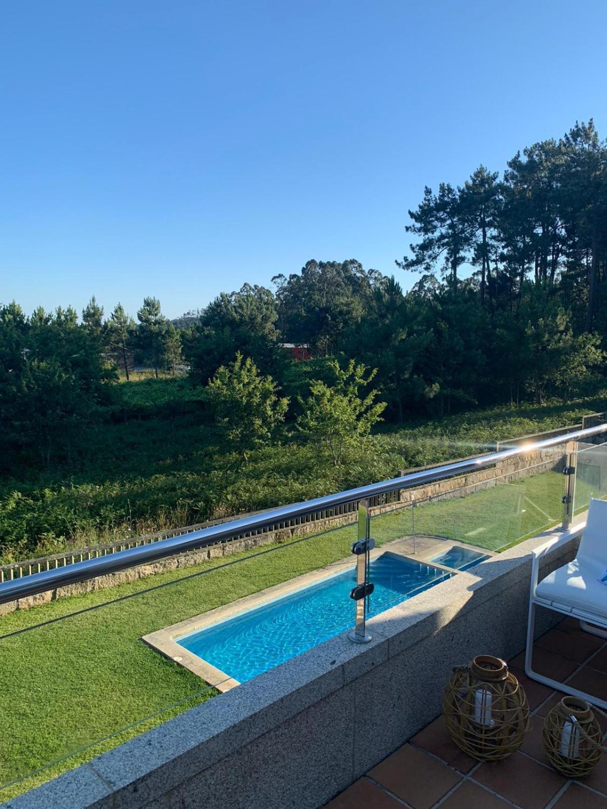 "Sanxenxo Holidays" Atico Con Garaje, Barbacoa Y Piscina A 5 Min Del Centro Exteriér fotografie